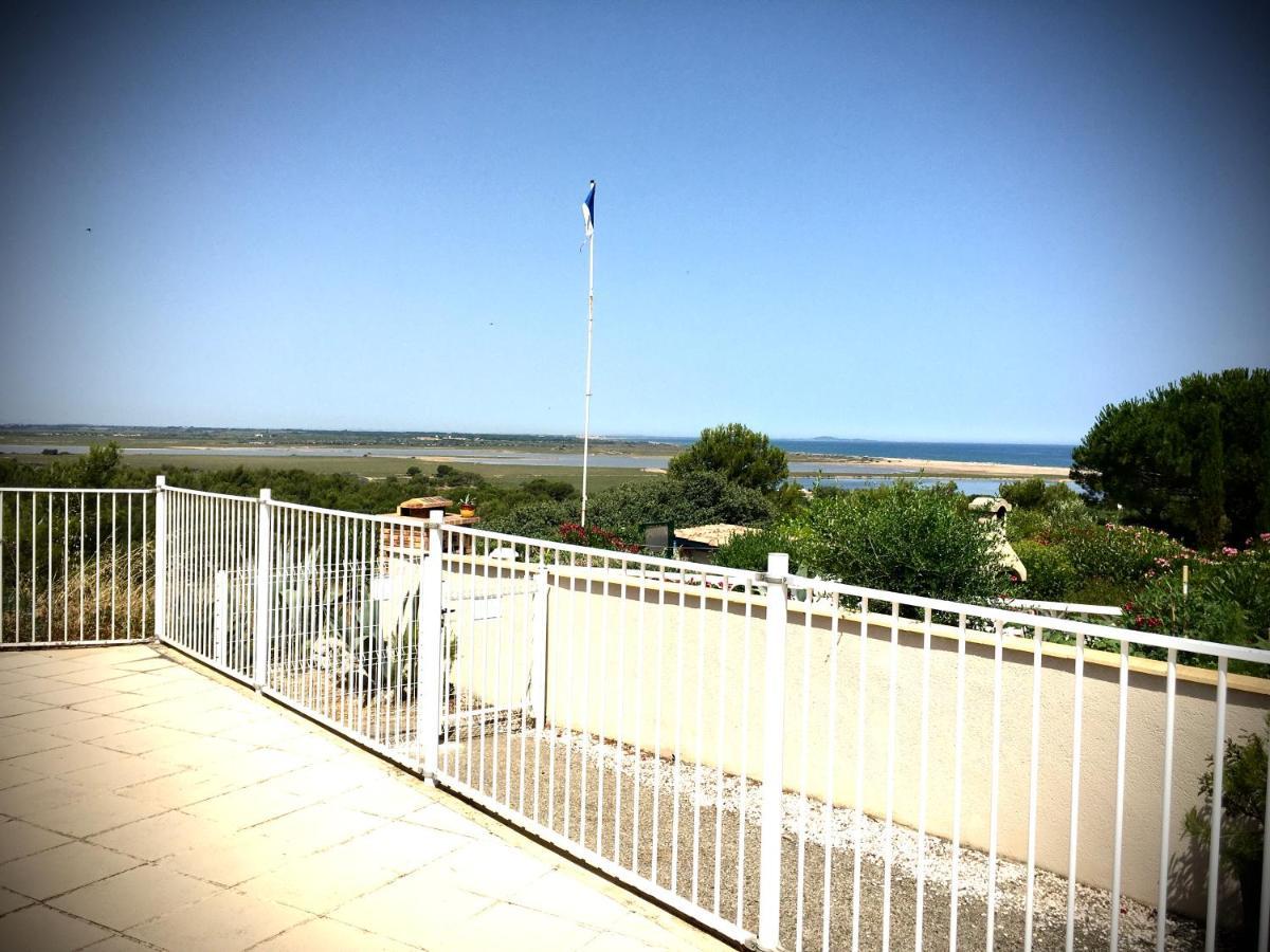 De La Clape A La Mer Mon Petit Pavillon Labellise - F2- Piscine Commune - Wifi Gratuit- Parking Prive - Arrivee Autonome - 800 M Plage - Grande Terrasse Abritee Vent - Saint-Pierre-la-Mer  ภายนอก รูปภาพ